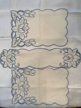 Vintage Madeira-Style Dresser Set or Vanity Set